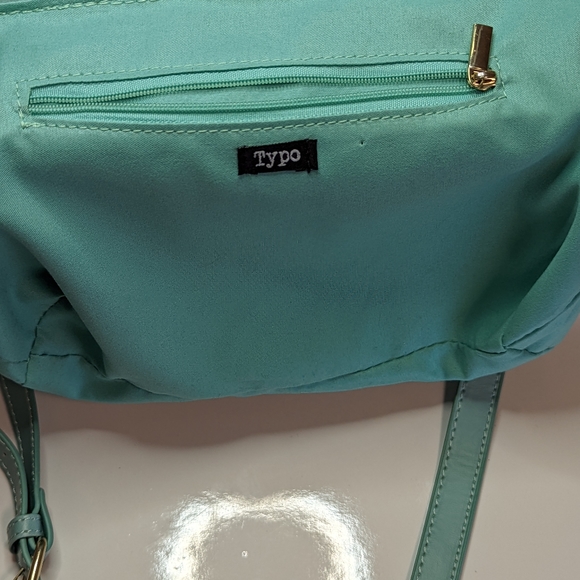 Cute Teal Shoulder Bag by Typo - Picture 9 of 13